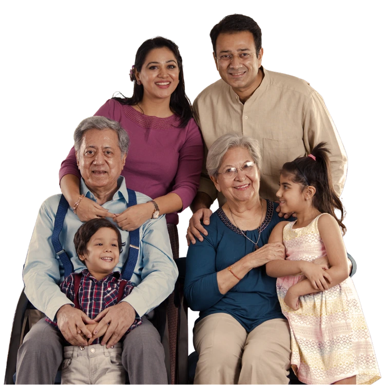 Familia de varias generaciones