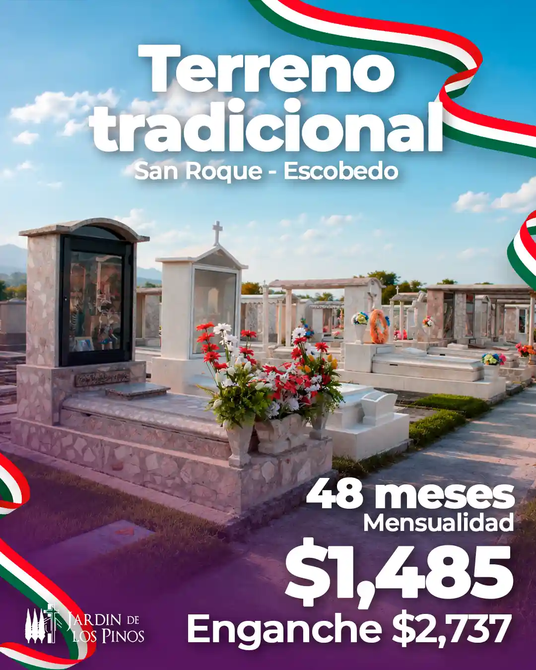 Promoción Terreno Tradicional en San Roque Escobedo