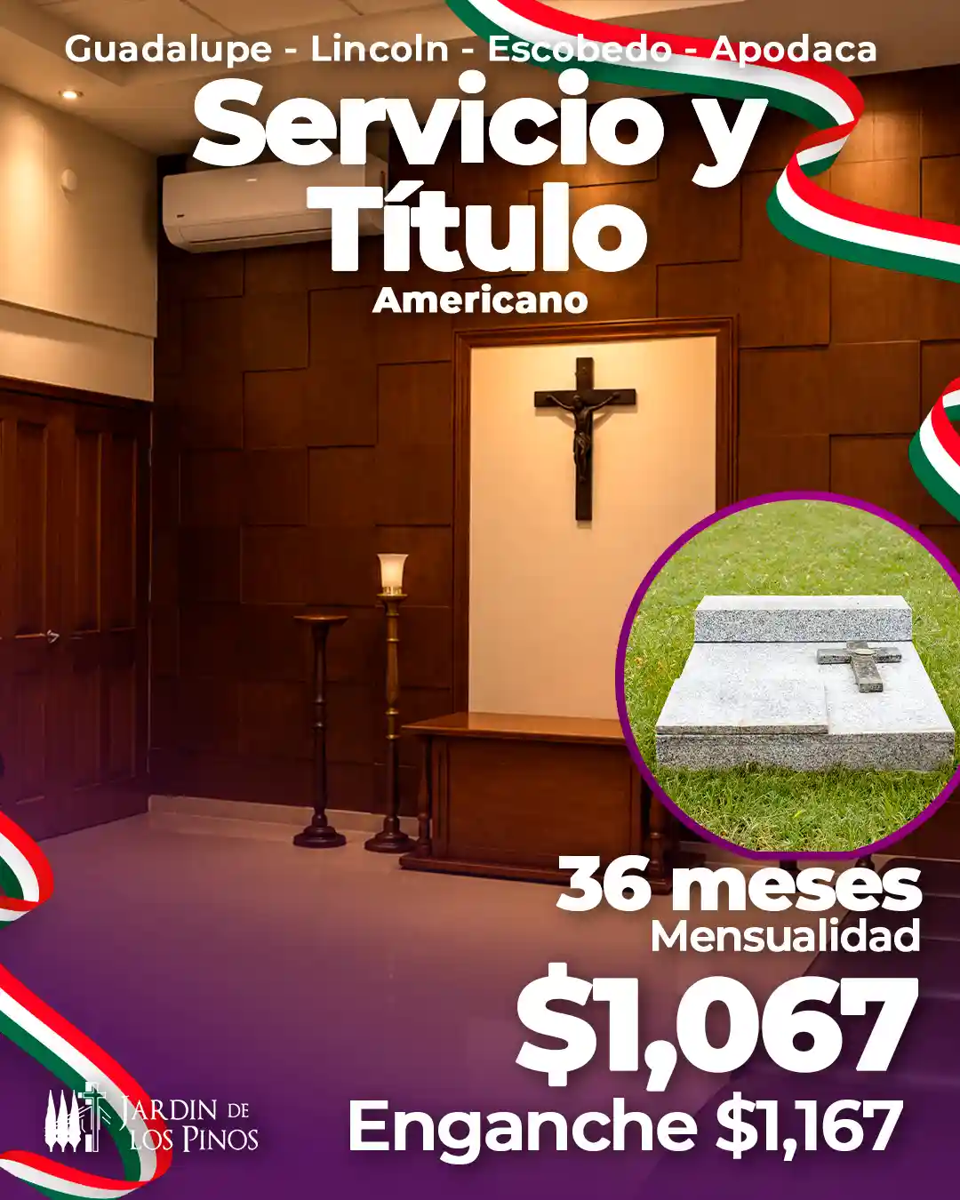 Promoción Servicio y Título Americano en Guadalupe, Lincoln, Escobedo y Apodaca