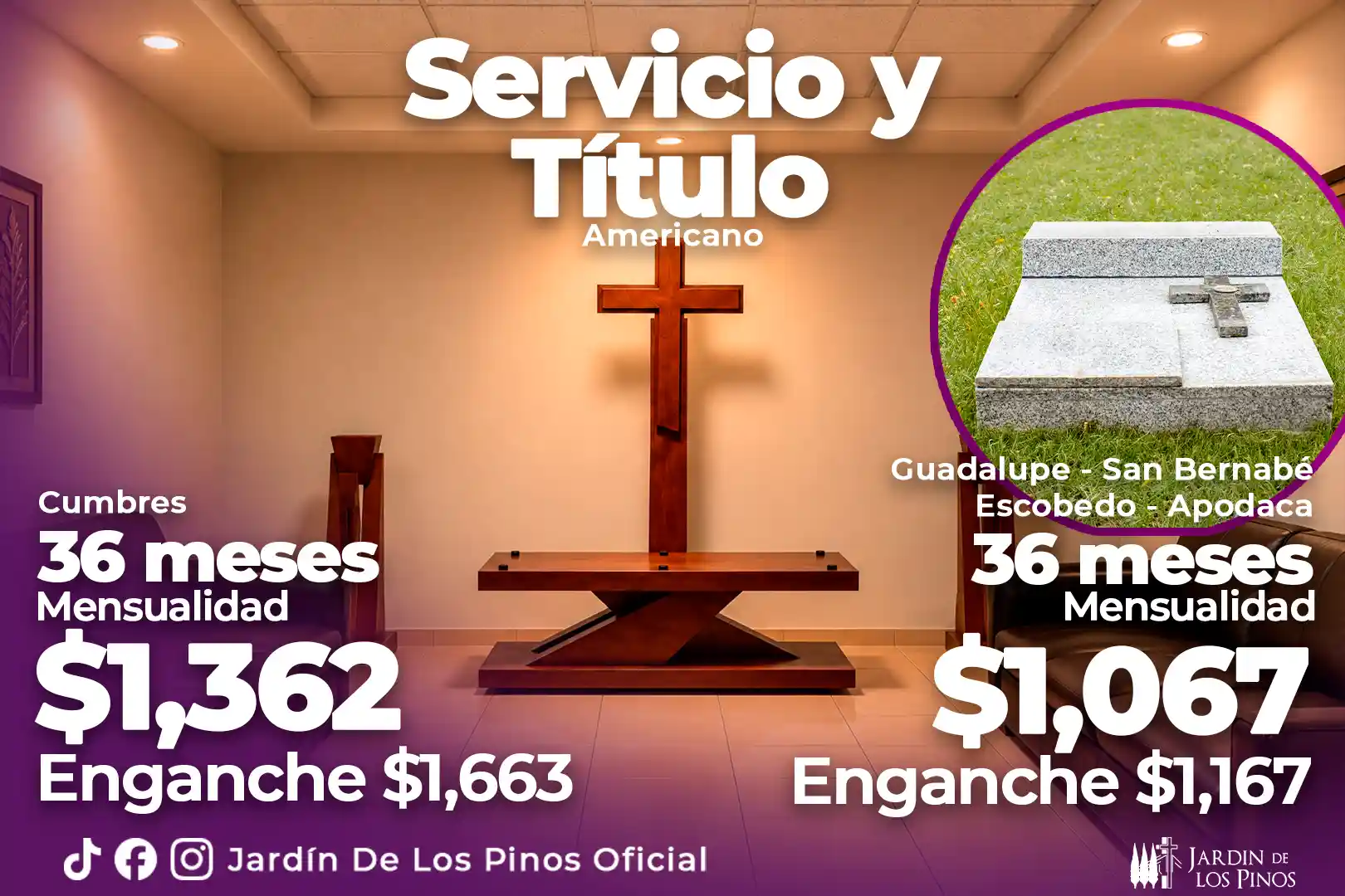 Promoción Servicio y Título Americano